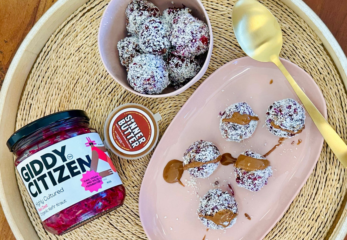 Choc Kraut Bliss Balls X Sinner Butter