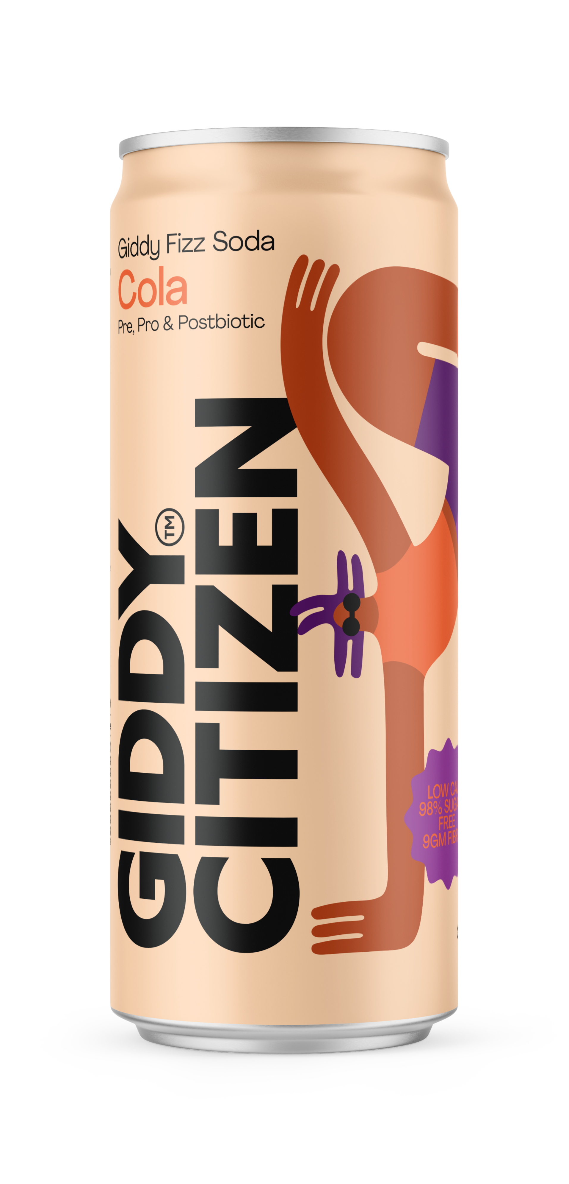 Cola Giddy Fizz Soda