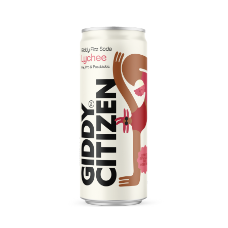 Lychee Giddy Fizz Soda