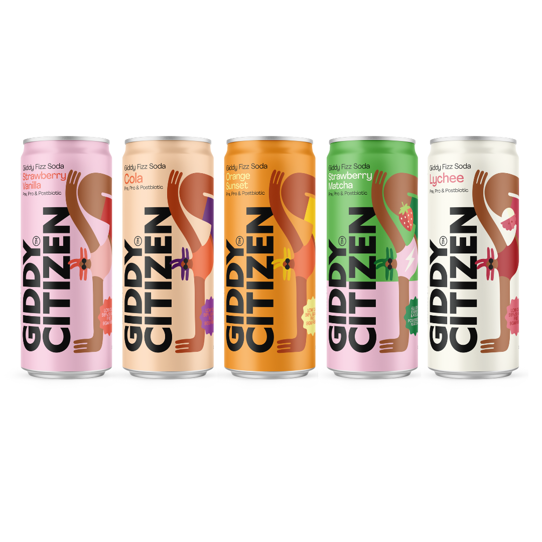 Sampler Sipper Giddy Fizz Soda