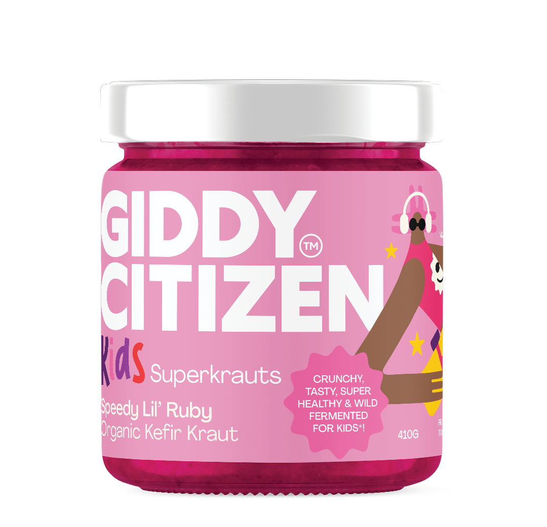 Organic Kefir Kraut - Speedy Lil Ruby Kids Superkrauts