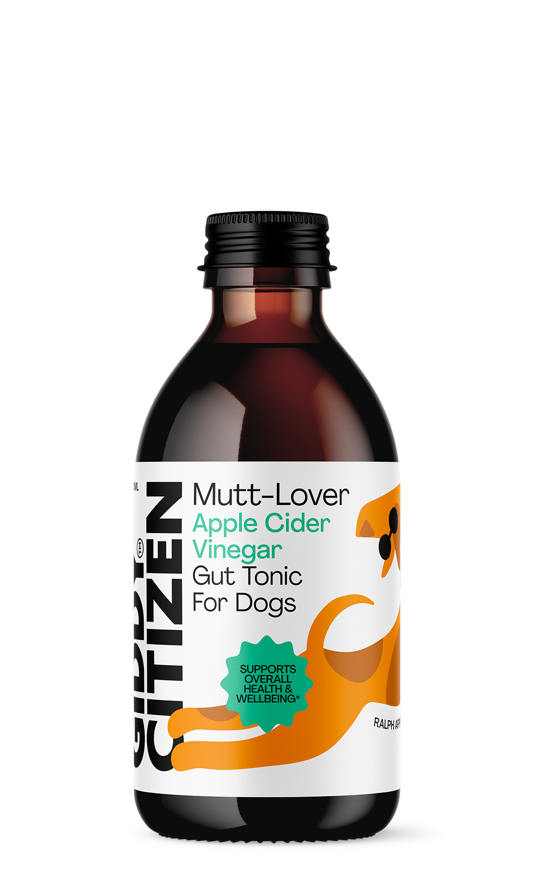 Certified Organic Apple Cider Vinegar Dog Gut Tonic